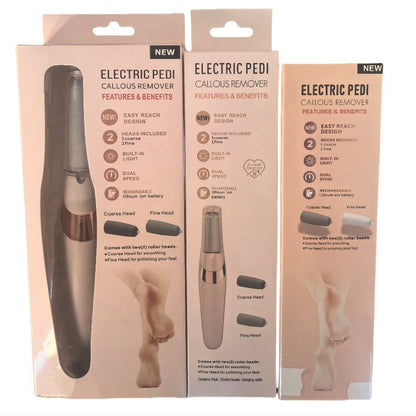 Removedor de Calos e Pele Morta para os Pés, Mini Lixa Elétrica Recarregável para os Pés
